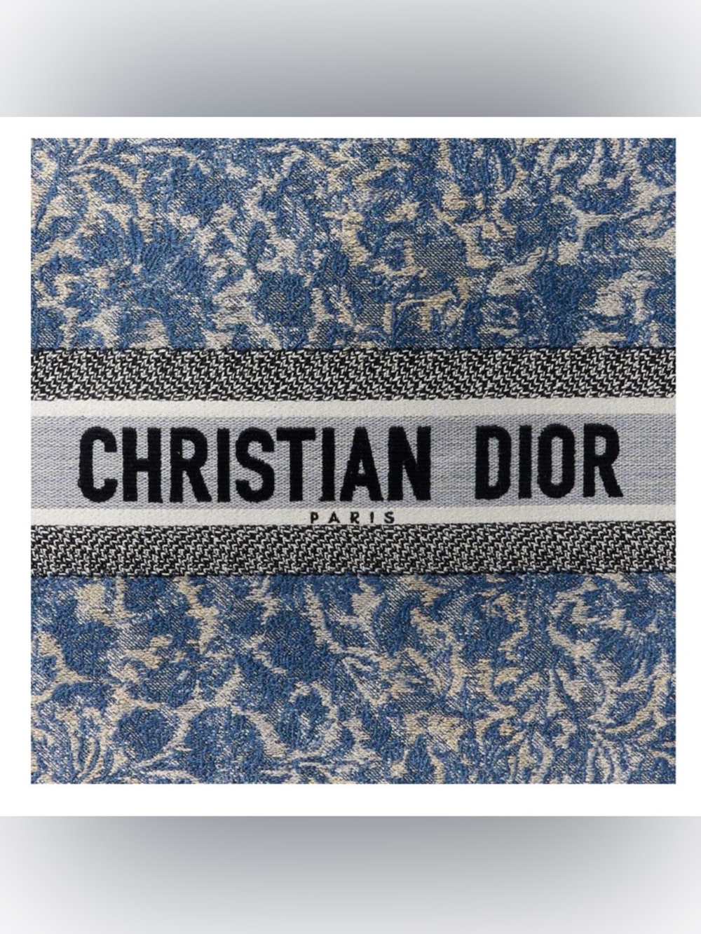 💯 Dior Brocart Motif Book Tote Bag - Picture 3 of 16